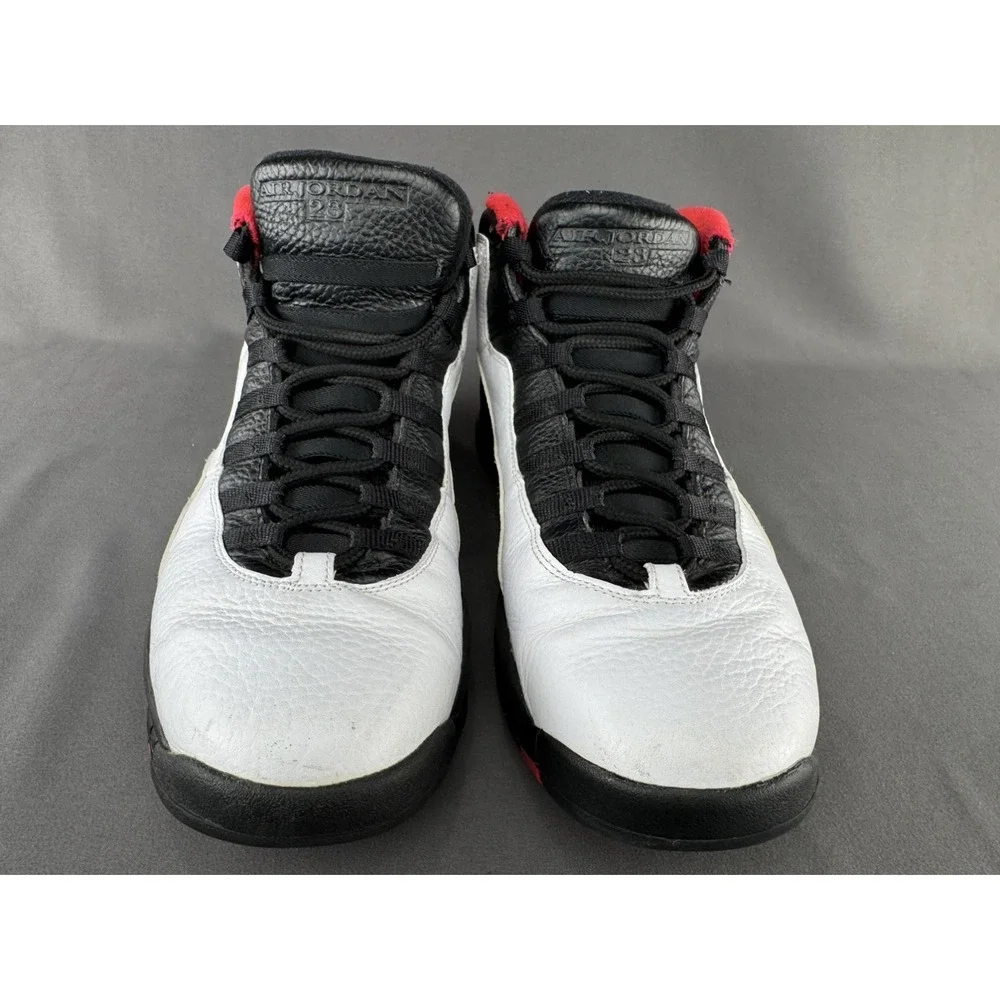 Jordan 10 Retro Double Nickel White Black True Red 310805-102 Mens Size 10.5
